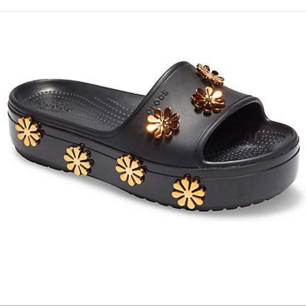 CROCS - Platform Metallic Bloom - W8